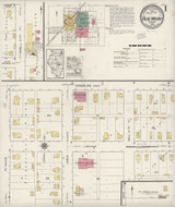 Blue Mound Illinois 1922 - Fire Insurance Index - Old Map Reprint