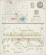 Braidwood Illinois 1885 - Fire Insurance Index - Old Map Reprint