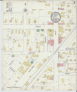 Brighton Illinois 1894 - Fire Insurance Index - Old Map Reprint