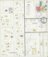 Brighton Illinois 1900 - Fire Insurance Index - Old Map Reprint
