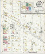 Cambridge Illinois 1907 - Fire Insurance Index - Old Map Reprint