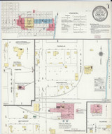 Carlyle Illinois 1909 - Fire Insurance Index - Old Map Reprint