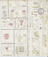 Carrollton Illinois 1893 - Fire Insurance Index - Old Map Reprint