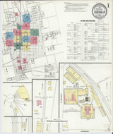 Centralia Illinois 1909 - Fire Insurance Index - Old Map Reprint