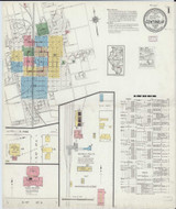 Centralia Illinois 1916 - Fire Insurance Index - Old Map Reprint