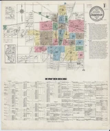 Champaign Illinois 1915 - Fire Insurance Index - Old Map Reprint