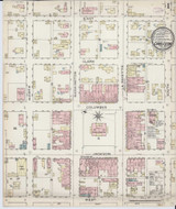 Charleston Illinois 1886 - Fire Insurance Index - Old Map Reprint