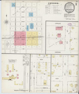 Chatsworth Illinois 1893 - Fire Insurance Index - Old Map Reprint
