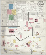 Christopher Illinois 1916 - Fire Insurance Index - Old Map Reprint