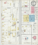 Clinton Illinois 1892 - Fire Insurance Index - Old Map Reprint