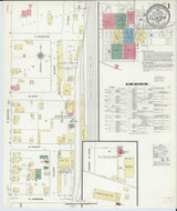 Clinton Illinois 1910 - Fire Insurance Index - Old Map Reprint