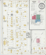 Colfax Illinois 1906 - Fire Insurance Index - Old Map Reprint