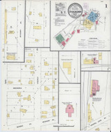 Crystal Lake Illinois 1905 - Fire Insurance Index - Old Map Reprint