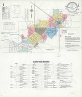 Crystal Lake Illinois 1936 - Fire Insurance Index - Old Map Reprint
