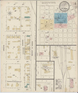 De Kalb Illinois 1885 - Fire Insurance Index - Old Map Reprint