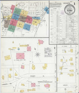De Kalb Illinois 1905 - Fire Insurance Index - Old Map Reprint