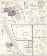 Deerfield Illinois 1941 - Fire Insurance Index - Old Map Reprint