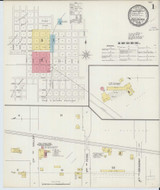 Delavan Illinois 1893 - Fire Insurance Index - Old Map Reprint