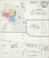 Delavan Illinois 1899 - Fire Insurance Index - Old Map Reprint