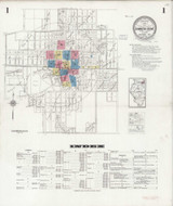 Downers Grove Illinois 1927 - Fire Insurance Index - Old Map Reprint