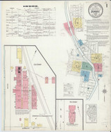 Dundee Illinois 1912 - Fire Insurance Index - Old Map Reprint