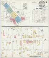 Edwardsville Illinois 1897 - Fire Insurance Index - Old Map Reprint