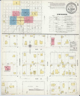 El Paso Illinois 1911 - Fire Insurance Index - Old Map Reprint