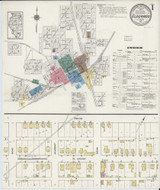Eldorado Illinois 1919 - Fire Insurance Index - Old Map Reprint