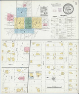 Flora Illinois 1906 - Fire Insurance Index - Old Map Reprint