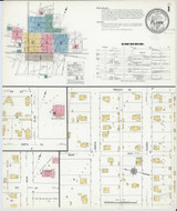 Flora Illinois 1912 - Fire Insurance Index - Old Map Reprint