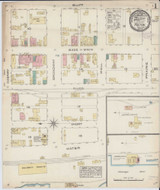 Fulton Illinois 1884 - Fire Insurance Index - Old Map Reprint