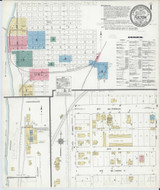 Fulton Illinois 1912 - Fire Insurance Index - Old Map Reprint