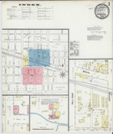 Geneseo Illinois 1892 - Fire Insurance Index - Old Map Reprint