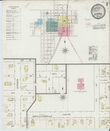 Girard Illinois 1894 - Fire Insurance Index - Old Map Reprint