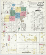 Harrisburg Illinois 1913 - Fire Insurance Index - Old Map Reprint