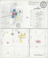 Hinsdale Illinois 1909 - Fire Insurance Index - Old Map Reprint
