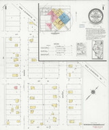 Hopedale Illinois 1927 - Fire Insurance Index - Old Map Reprint
