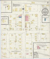 Kingston Illinois 1912 - Fire Insurance Index - Old Map Reprint