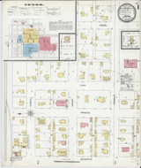 Lanark Illinois 1899 - Fire Insurance Index - Old Map Reprint
