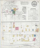 Lombard Illinois 1919 - Fire Insurance Index - Old Map Reprint