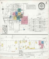 Lombard Illinois 1925 - Fire Insurance Index - Old Map Reprint