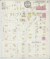 Lovington Illinois 1899 - Fire Insurance Index - Old Map Reprint