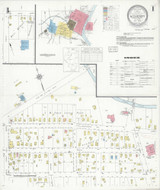 Mchenry Illinois 1933 - Fire Insurance Index - Old Map Reprint