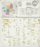 Macomb Illinois 1898 - Fire Insurance Index - Old Map Reprint