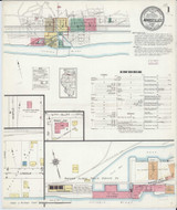 Marseilles Illinois 1913 - Fire Insurance Index - Old Map Reprint