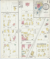 Marshall Illinois 1897 - Fire Insurance Index - Old Map Reprint