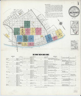 Metropolis Illinois 1921 - Fire Insurance Index - Old Map Reprint