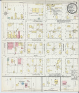 Monticello Illinois 1893 - Fire Insurance Index - Old Map Reprint