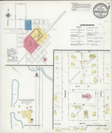 Morrisonville Illinois 1909 - Fire Insurance Index - Old Map Reprint