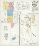 Mount Carroll Illinois 1912 - Fire Insurance Index - Old Map Reprint